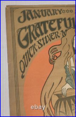 Grateful Dead QSM Avalon FD-45-1 First Print Mouse Concert Poster GREAT