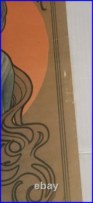 Grateful Dead QSM Avalon FD-45-1 First Print Mouse Concert Poster GREAT