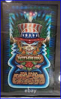 Grateful Dead Sci Dylan Rothbury 09 Concert Poster/print Rizzi Original Signed #