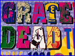 Grateful Dead Traffic UNLV Las Vegas 1994 Original Concert Poster