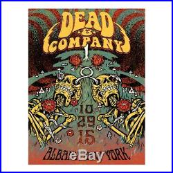 Grateful Dead and Company First Show Ever Albany NY 10/29/15 Concert Poster