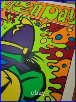 Green Day Original Concert Poster Honolulu Hawaii 1996 Frank Kozik S/N