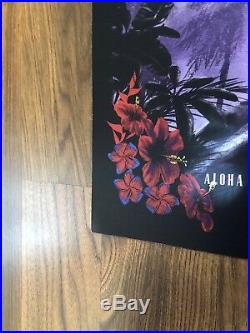 Guns N Roses Hawaii Lithograph (2 Original / Authentic) Concert 12/8/2018