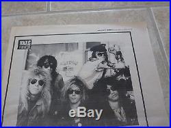 Guns N Roses Original 12-26-87 Perkins Palace Rare Concert Poster Ad