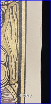 Hank Williams III & Assjack Concert Poster by Allen Jaeger Houston TX RARE x/100