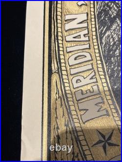 Hank Williams III & Assjack Concert Poster by Allen Jaeger Houston TX RARE x/100