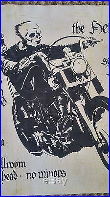 Hell's Angels Janis Joplin Carousel AOR 2.249 Concert Poster, 1968