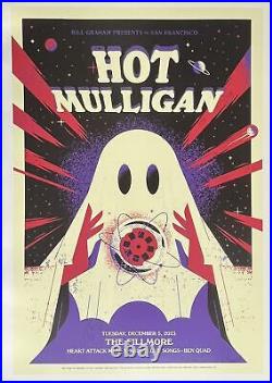 Hot Mulligan Concert Poster at The Fillmore 2023 F-1794