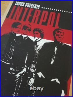 INTERPOL Concert Poster Providence RI 2003 by Pete Cardoso