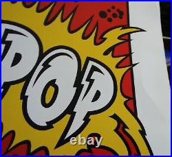 Iggy Pop VINTAGE 2001 CONCERT GIG POSTER Eye Noise/ONLY 50/The Stooges no-cd-lp