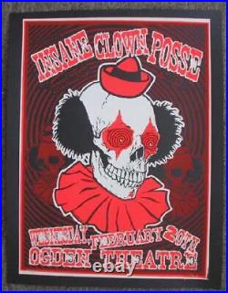 Insane Clown Posse Denver 2001 Original Concert Poster Kuhn Silkscreen
