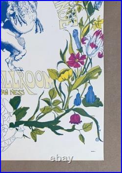 Iron Butterfly at the Avalon July 1968 Original Vintage Rock Concert Poster