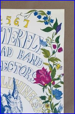 Iron Butterfly at the Avalon July 1968 Original Vintage Rock Concert Poster