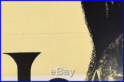 JOAN BAEZ BOB DYLAN 1964 Original SUPER RARE Silkscreen Concert Poster