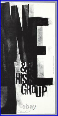 JOHN COLTRANE rare vintage original Düsseldorf 1962 concert poster KIESER