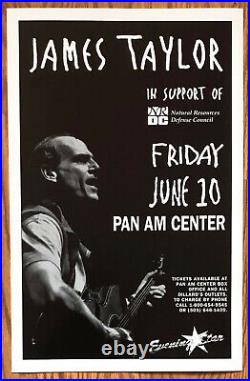 James Taylor Promotional Concert Poster 1994