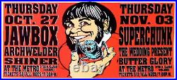 Jawbox Poster with Shiner 1994 Concert