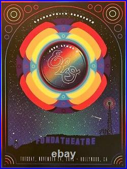 Jeff Lynne's ELO 1st Run Original Rare Concert Poster Live in Hollywood CA 2015