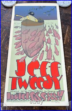 Jeff Tweedy 2007 Signed S/n 2007 Chicago Concert Tour Poster! Jay Ryan Art