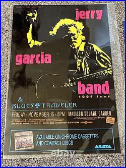 Jerry Garcia Band Madison Square Garden 1991 Original Concert Poster