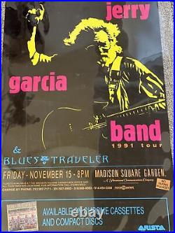 Jerry Garcia Band Madison Square Garden 1991 Original Concert Poster