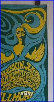 Jim Kweskin BG 66-1 Orig. June 2, 1967 Concert Poster