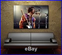Jimi Hendrix 40x60 inch Poster Size Photo'60s Live Concert Studio Pro Print 11