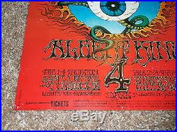 Jimi Hendrix BG 105 2nd edition and pirate edition set concert poster 1969