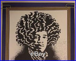 Jimi Hendrix Pinnacle Concert Vintage Poster 4th Printing John Van Hamersveld