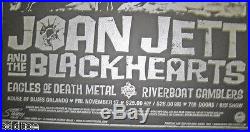 Joan Jett and the Blackhearts Poster ORIGINAL signed/numbered 2006 Concert 2006