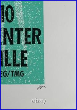 John Mayer PrintMafia Concert Poster Nashville TN 2010