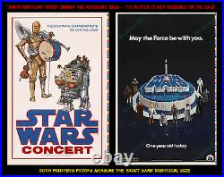 John Williams Star Wars Concert Movie Poster Holy Grail Of Printer's Proofs