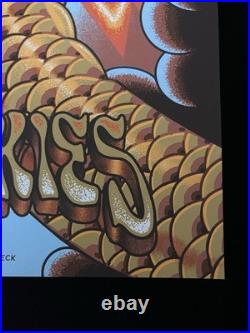 Johnny Blue Skies Sturgill Simpson Concert Poster Tulsa 25 Kreizenbeck 5/2/25