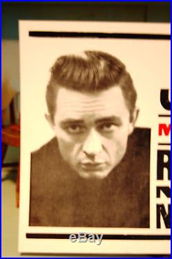 Johnny Cash 2003 Nashville Hatch Show Print Ryman Memorial Concert Poster Rare