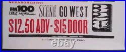 Johnny Paycheck HATCH SHOW PRINT BR5-49 RARE Nashville 1997 Concert Poster BR549