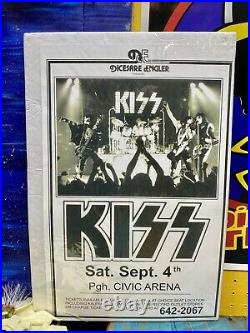 KISS 1976 Destroyer Tour Authentic Original Concert Poster