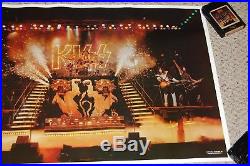 KISS 1977 Alive II Concert Stage Boutwell Poster Aucoin Gene Simmons Ace Frehley