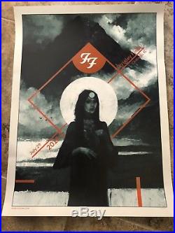 Karl Fitzgerald Foo Fighters Chicago Wrigley 2018 Concert Poster # 70/300