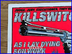 Killswitch Engage Orlando Signed 160/160 Original Concert Poster Stainboy
