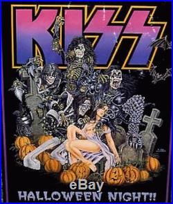 Kiss Los Angeles Halloween 1998 Concert Poster Original Rare