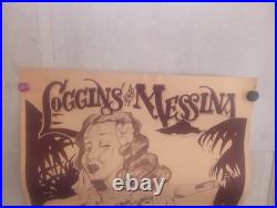 LAST CONCERT! RARE Vintage 1975 Kenny Loggins and Messina Concert Poster HAWAII