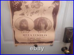 LAST CONCERT! RARE Vintage 1975 Kenny Loggins and Messina Concert Poster HAWAII