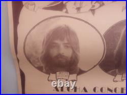 LAST CONCERT! RARE Vintage 1975 Kenny Loggins and Messina Concert Poster HAWAII