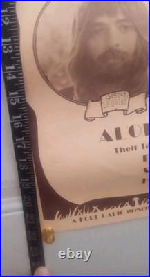 LAST CONCERT! RARE Vintage 1975 Kenny Loggins and Messina Concert Poster HAWAII