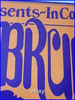 LENNY BRUCE 3rd Print FILLMORE concert poster BILL GRAHAM BG13'66 WesWilson NM