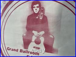 LEO KOTTKE Vintage Original 70s Concert Poster Rock and Roll Folk Bob Dylan RARE
