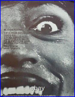 LITTLE RICHARD BERKELEY 1970 Concert poster 17x22 SUPER RARE