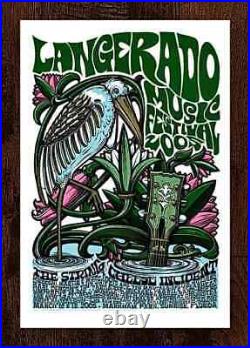 Langerado Festival 3/12/2005 withThe String Cheese Incident Ltd Concert Poster