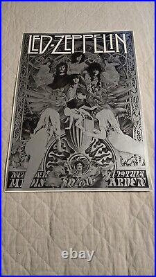 Led Zeppelin Poster from Madison Square Garden Concert /500 MSG NYC READ! Rare