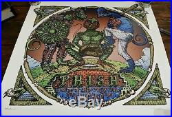 Limited Edition Phish Wrigley Field Concert Poster by David Welker Chicago MINT